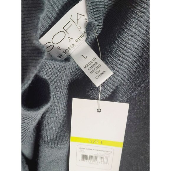 Womens - Sofia Jeans - Long Sleeved/Mock Neck/ Bodysuit/ Large - Green - NWT - Picture 8 of 8